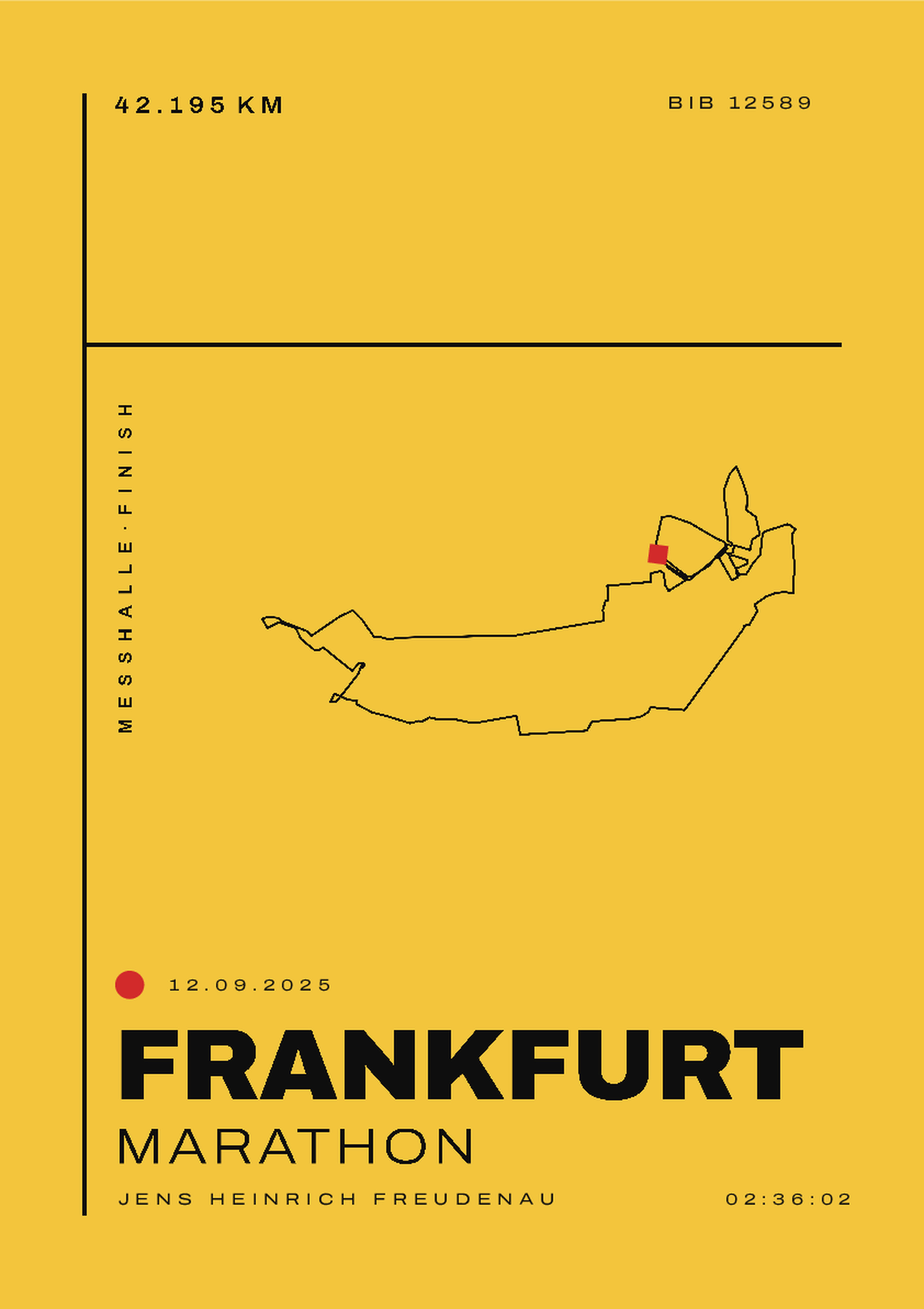 Frankfurt Marathon Mono