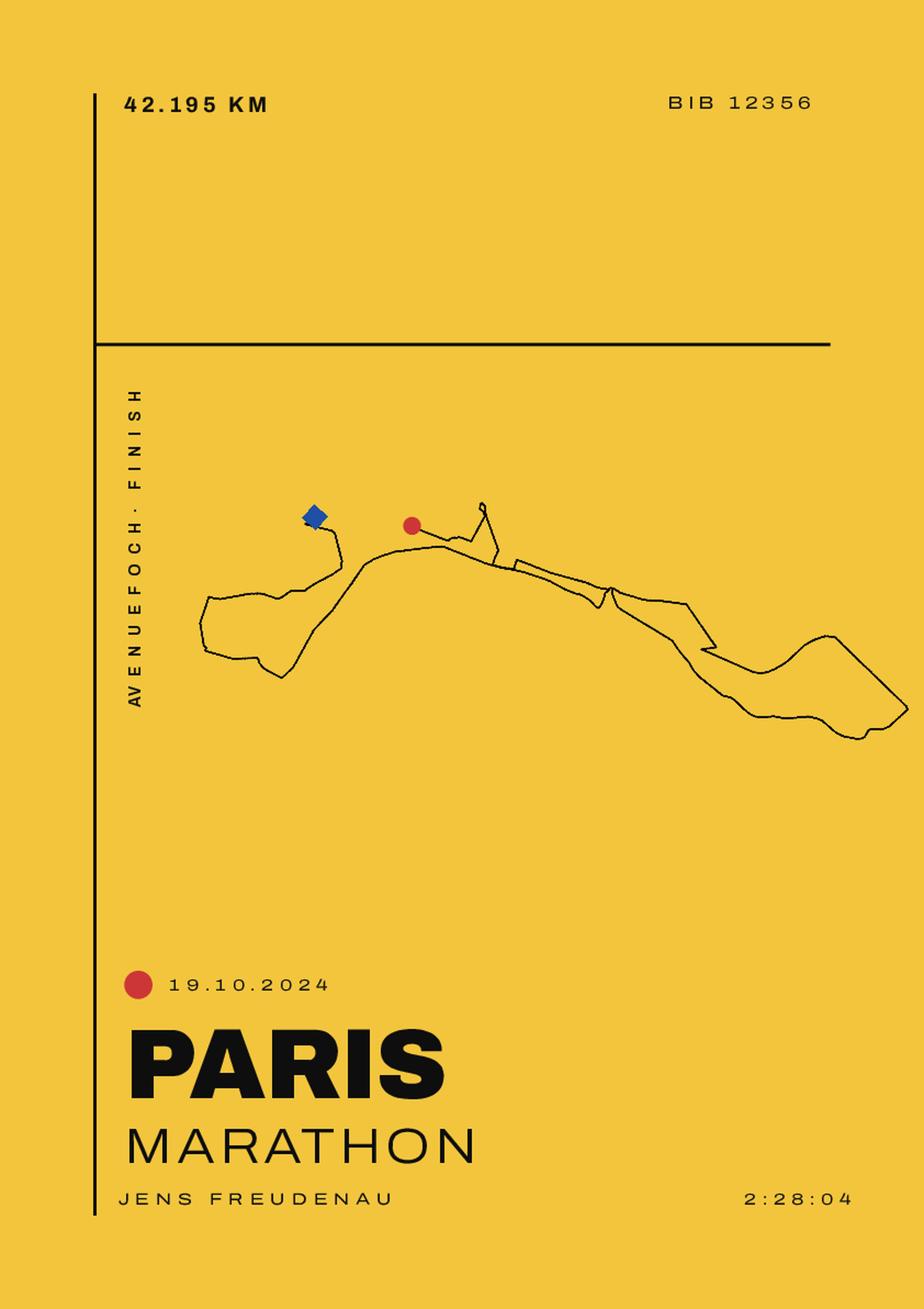 Paris Marathon Mono