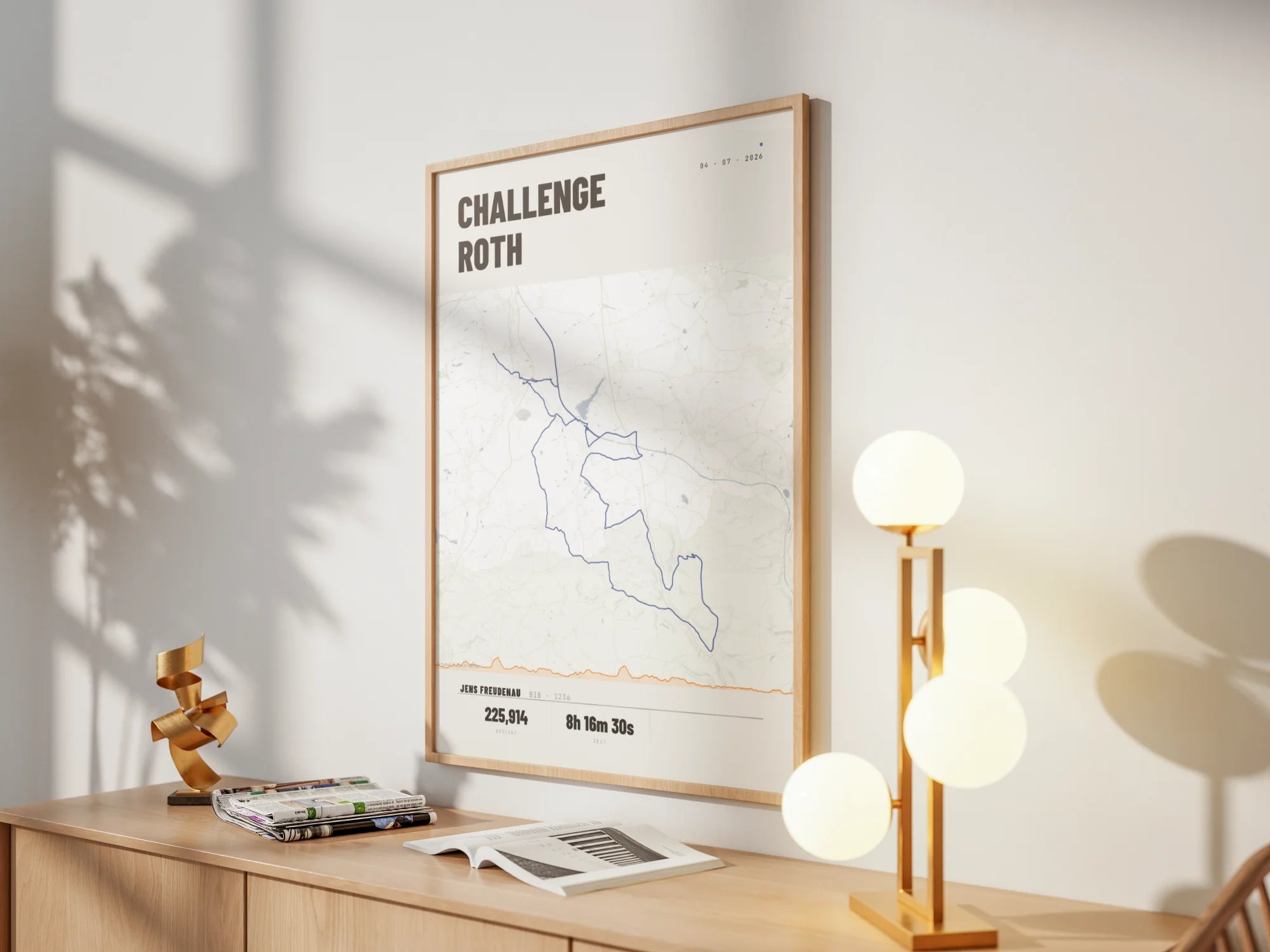 Affiche du Challenge Roth Peinture murale