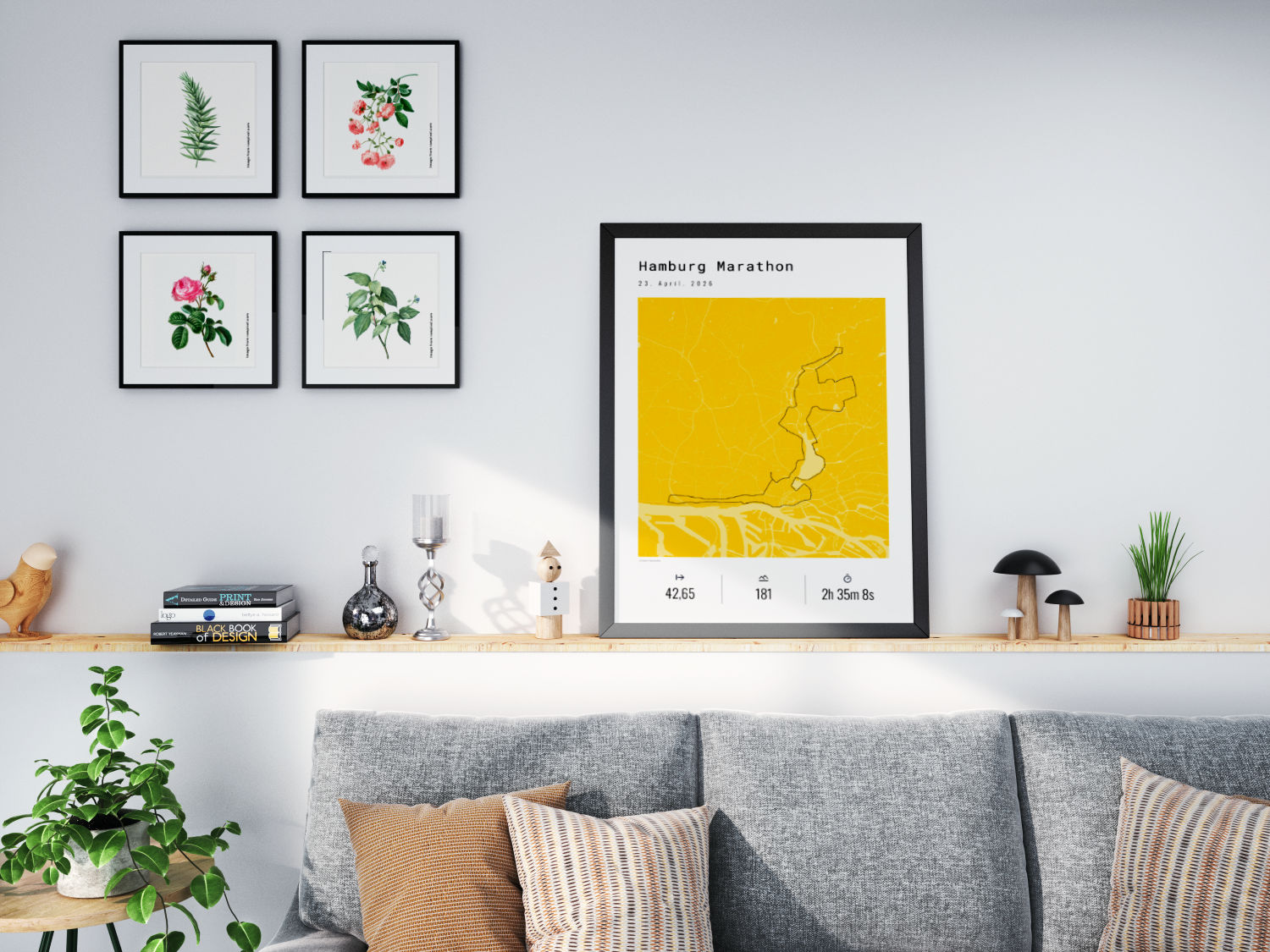 Hamburg Marathon Poster