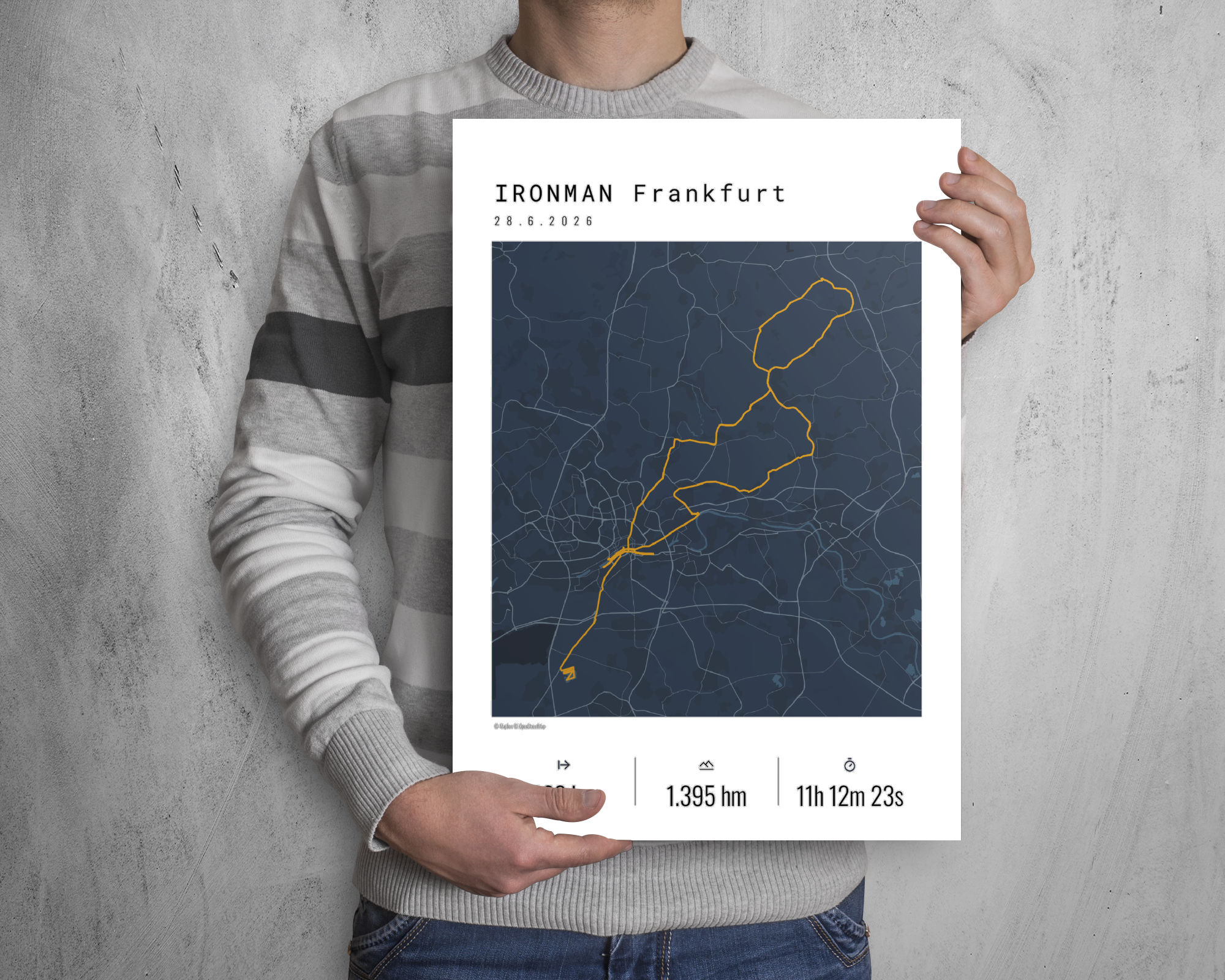 Póster del IRONMAN de Fráncfort