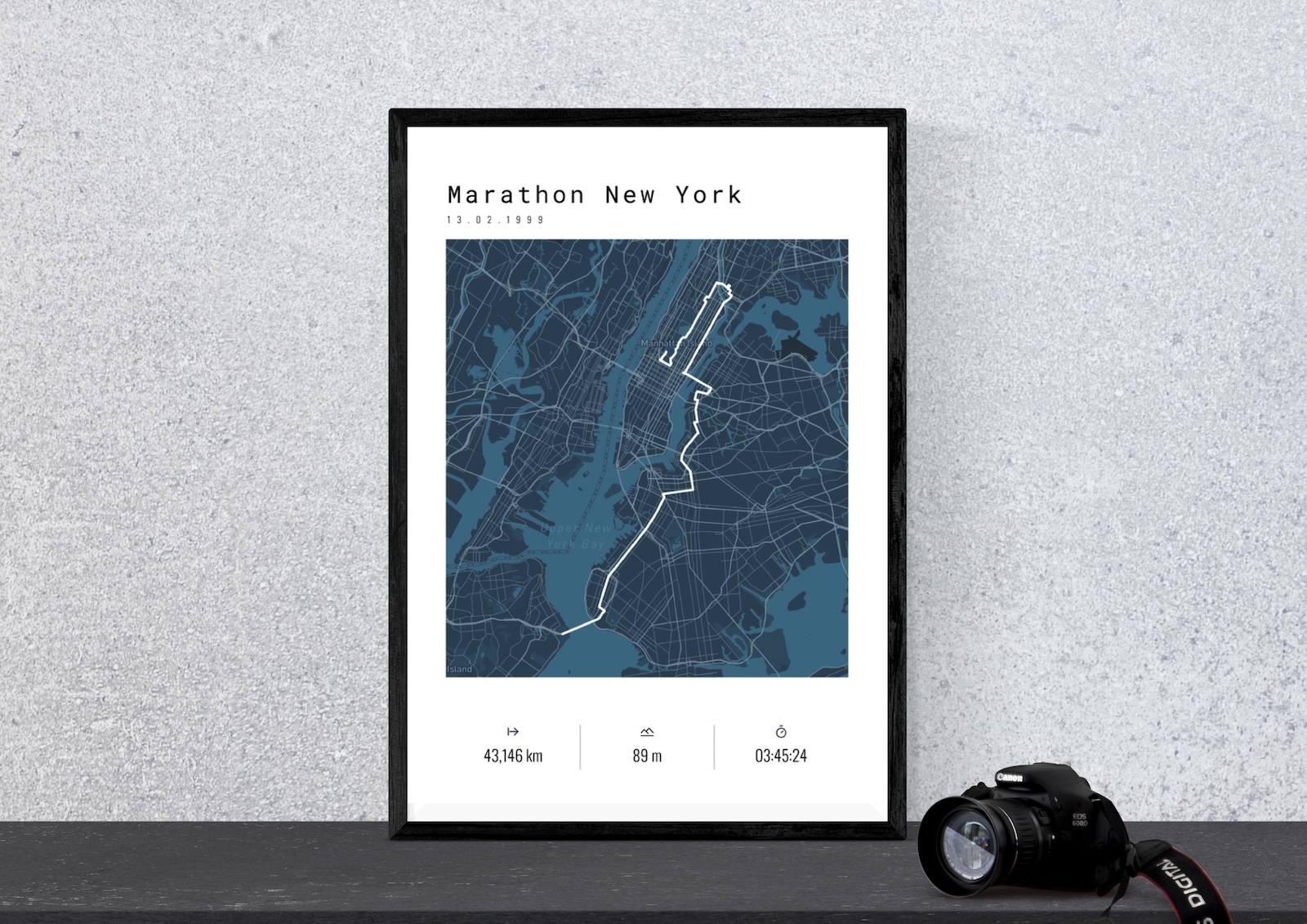 New York City Marathon Poster