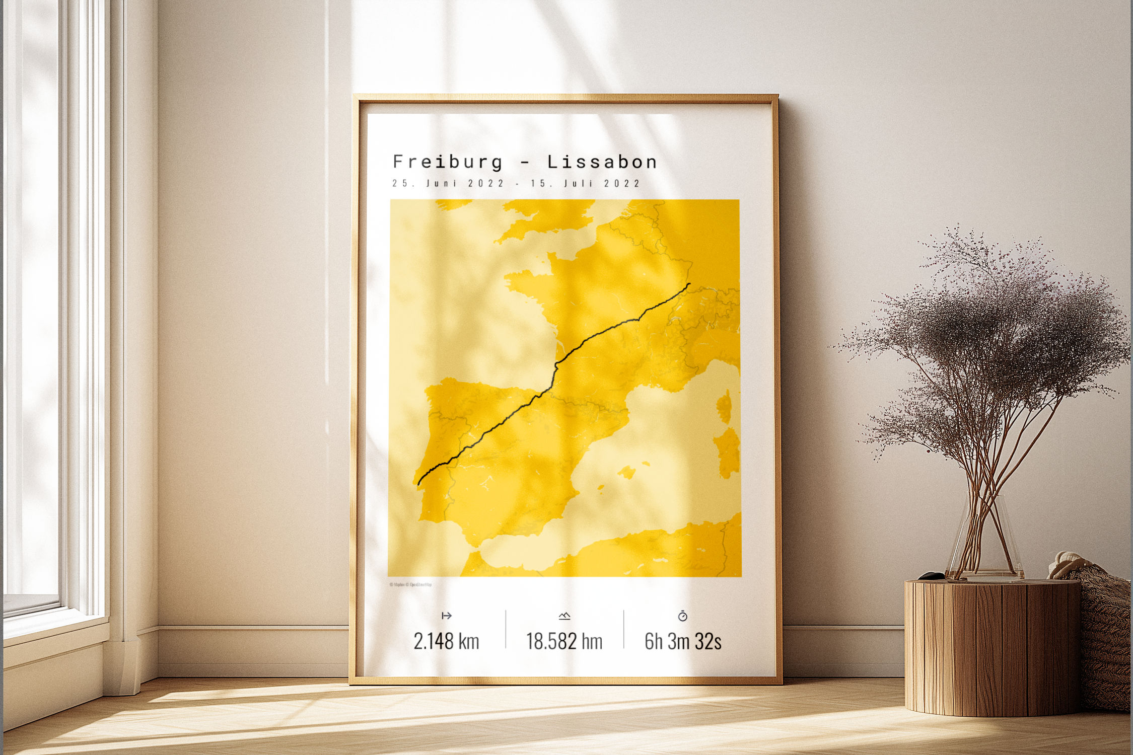 Bikepacking Tour Poster