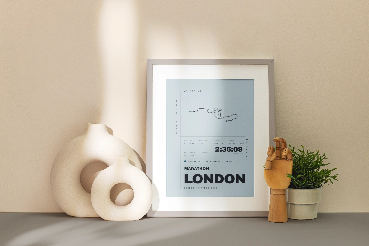 MARATHON LONDON Poster