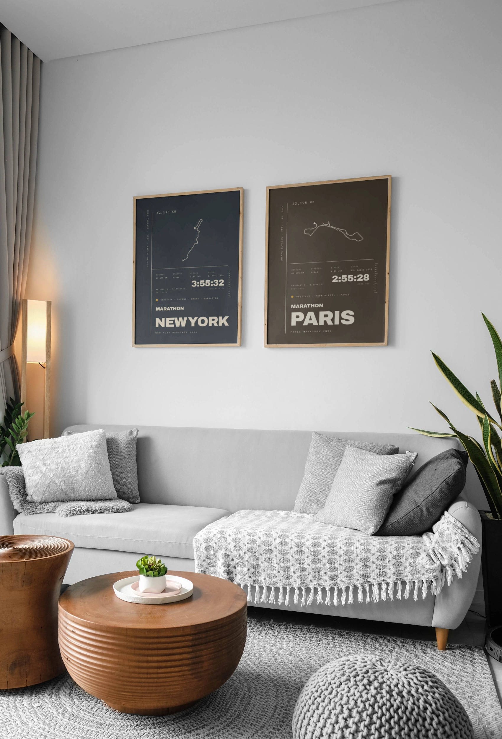 MARATHON NEW YORK Poster Mockup