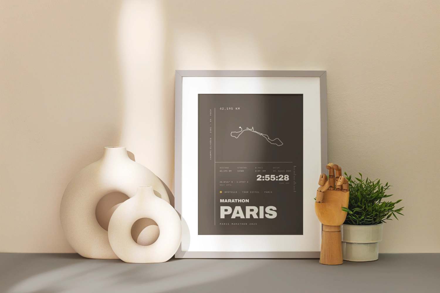 MARATHON PARIS Poster