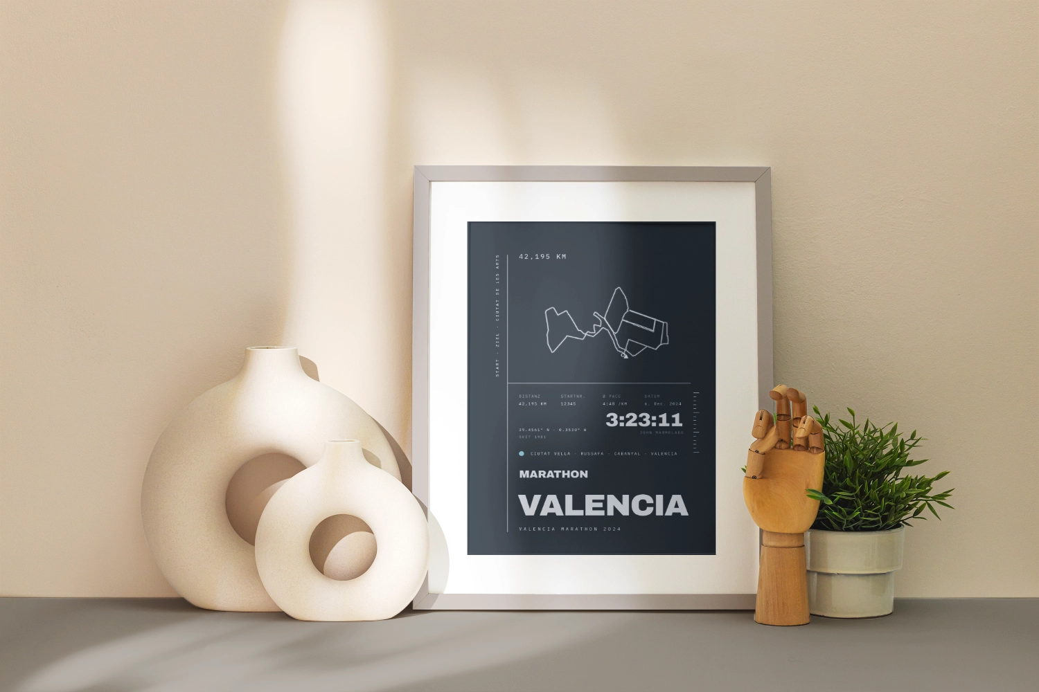 MARATHON VALENCIA Poster
