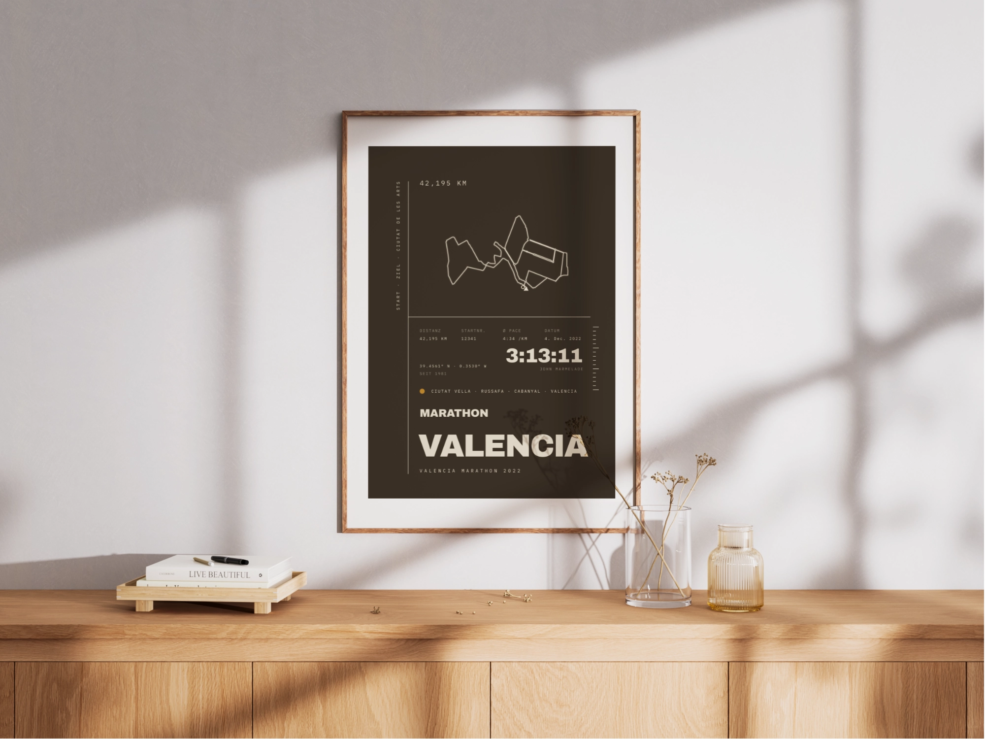 MARATHON VALENCIA Poster