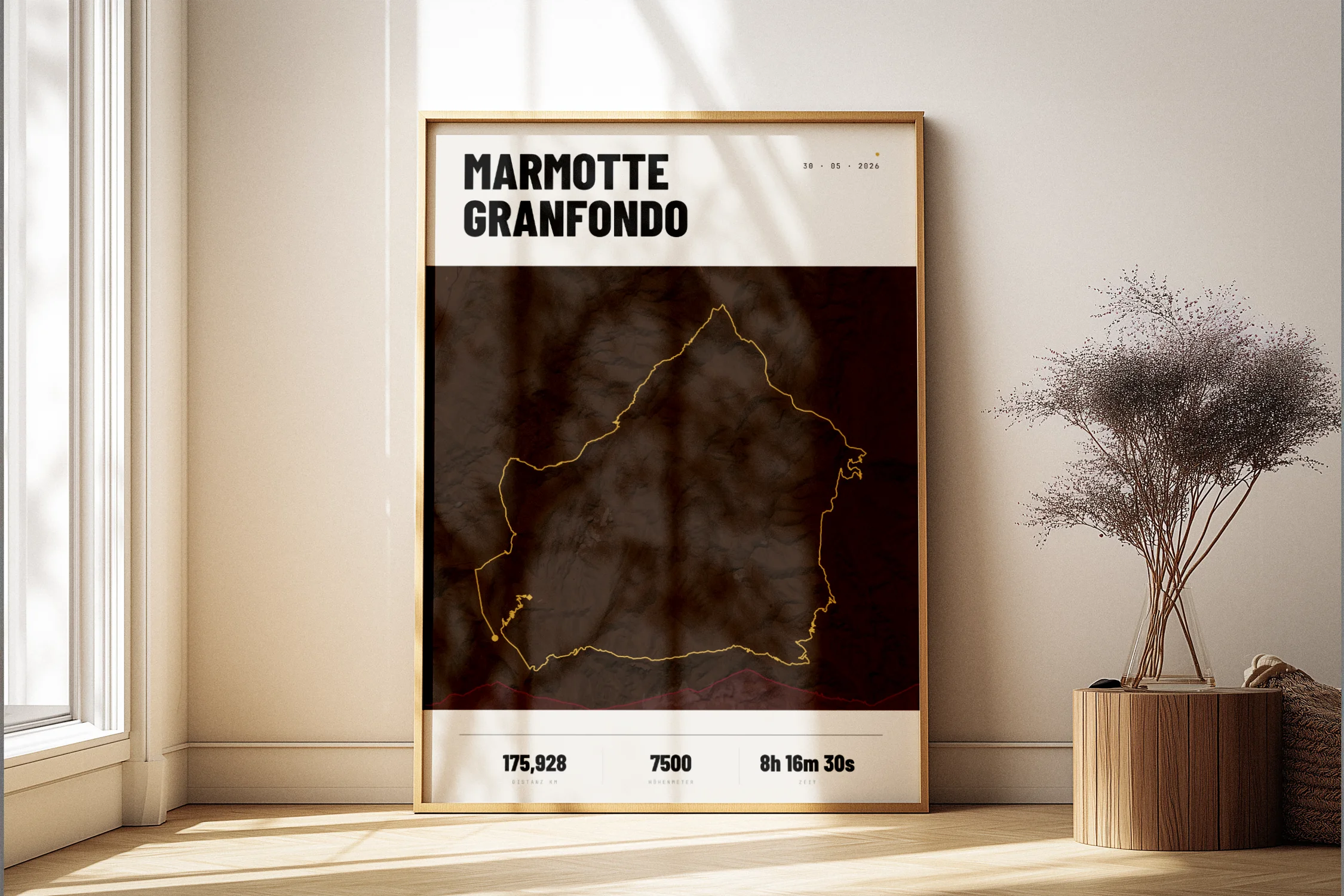 Marmotte Granfondo Peinture murale