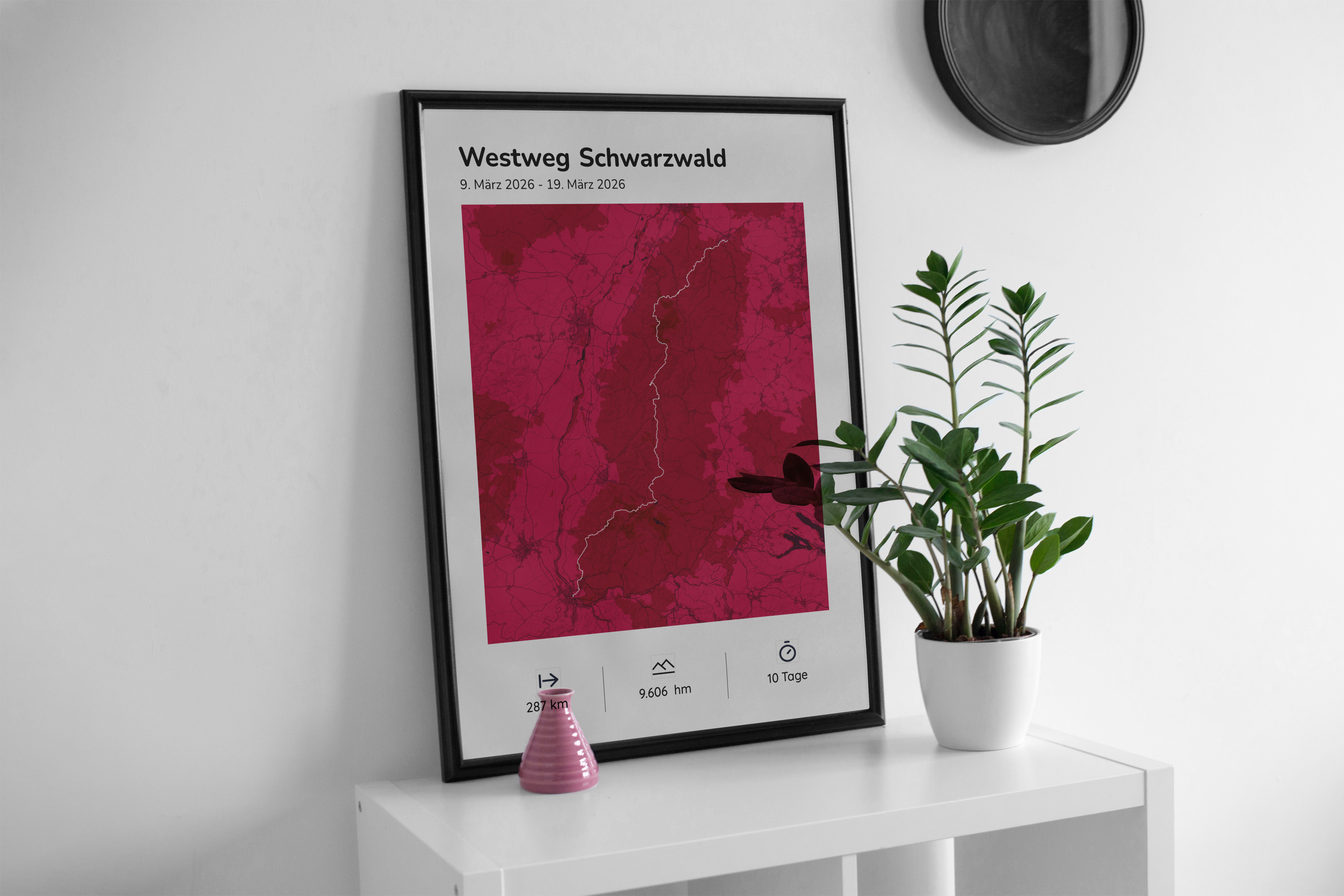 GPX Route als Poster