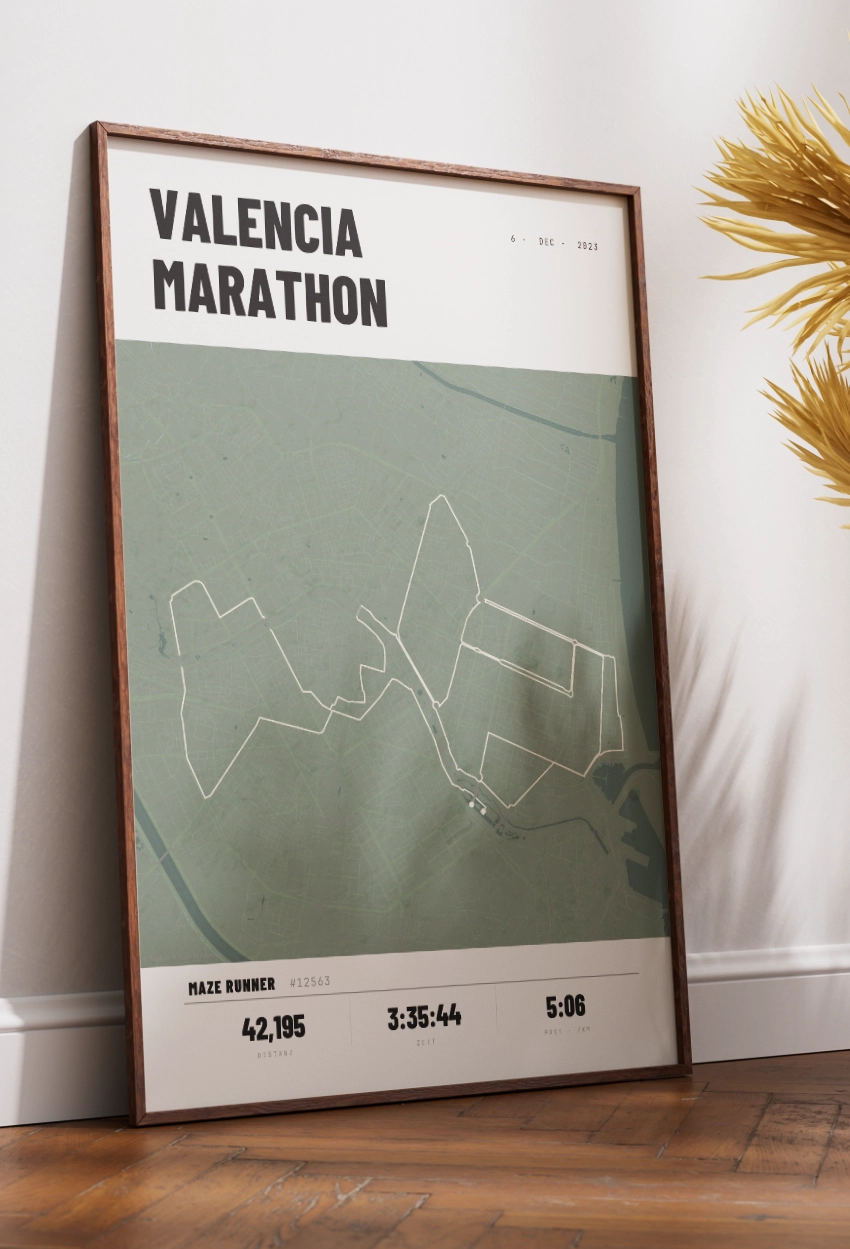 Valencia Marathon im Raum
