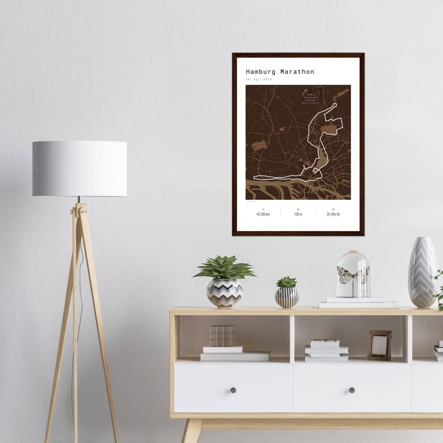 Hamburg Marathon Poster