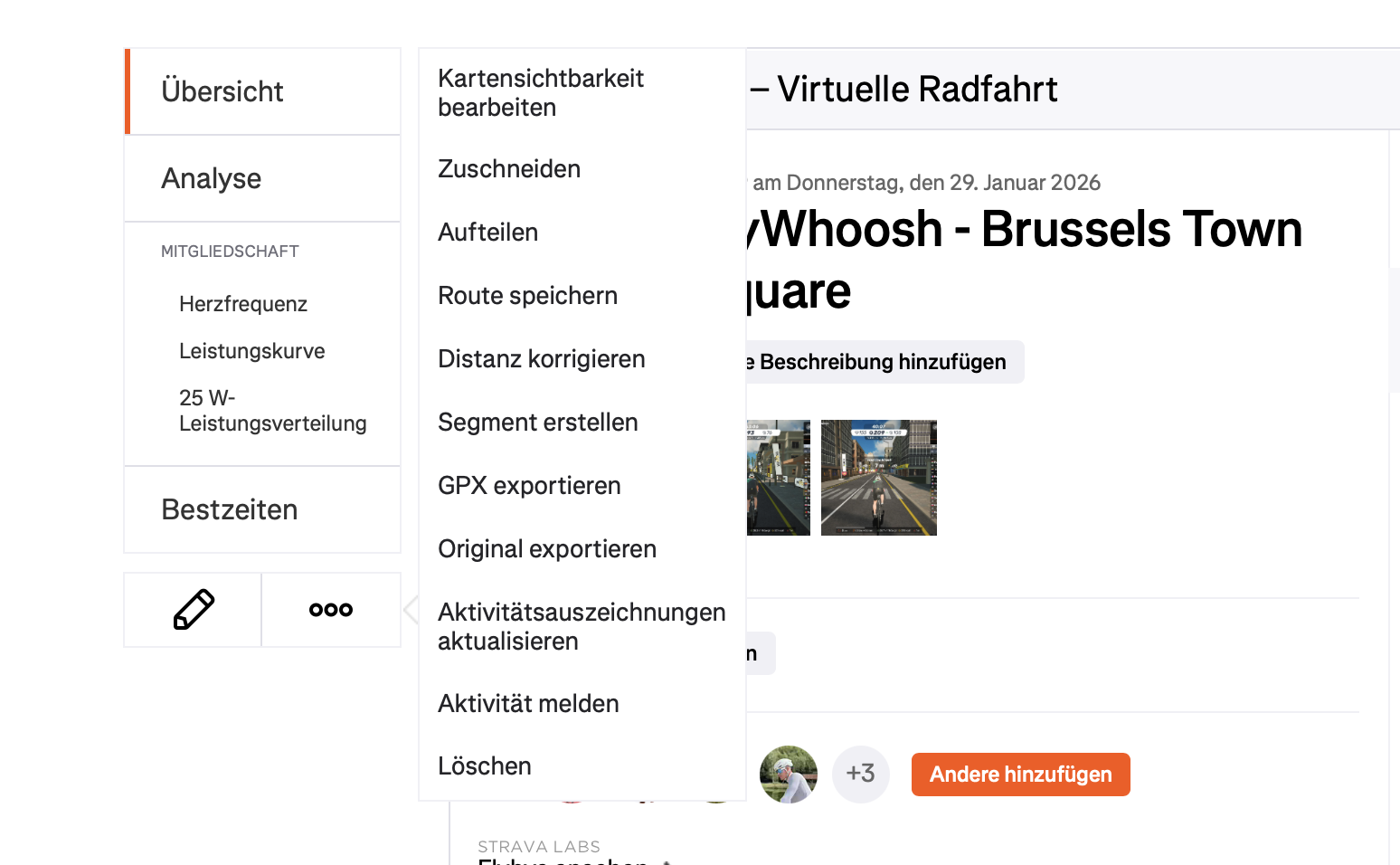 three dots menu strata